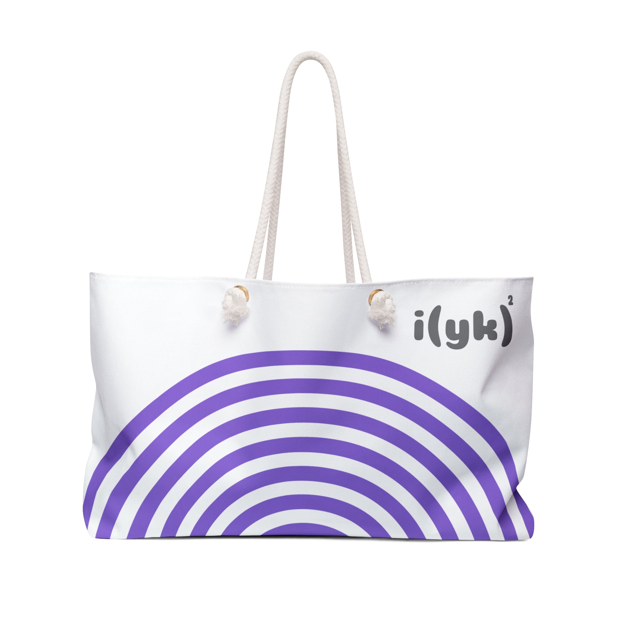 Trendy Rainbow Weekender Bag for Travel & Leisure