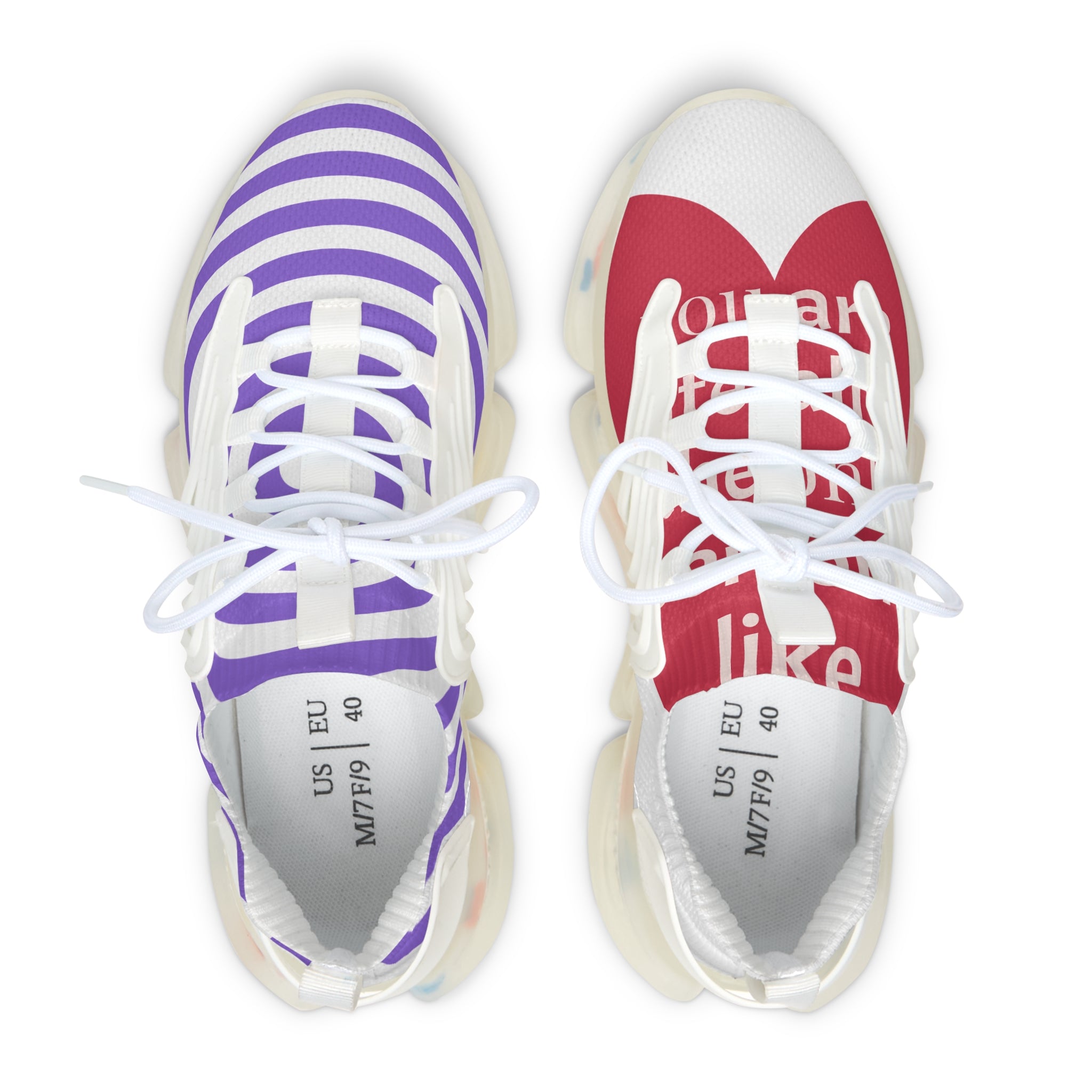 Stylish Women's Mesh Sneakers - Trendy & Comfy Striped Design for Everyday Wear