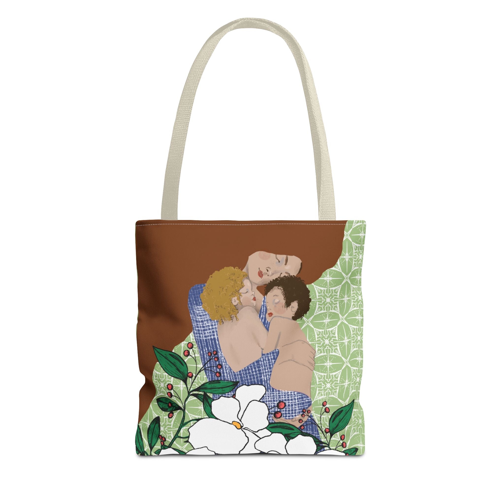 Motherhood Floral Tote Bag – Stylish and Eco-Friendly