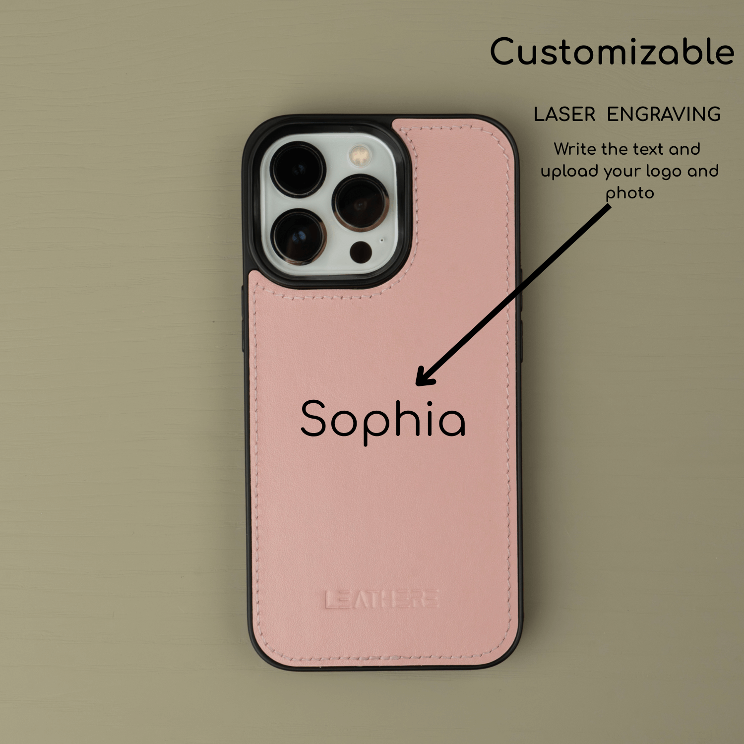 iPhone 16 Series Pink Leather Wallet Case - New York