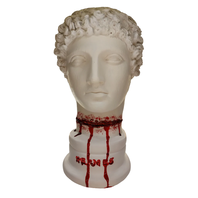 Hermes 'Cut Throat' Pop Art Sculpture, Modern Home Decor - wboxgo.com