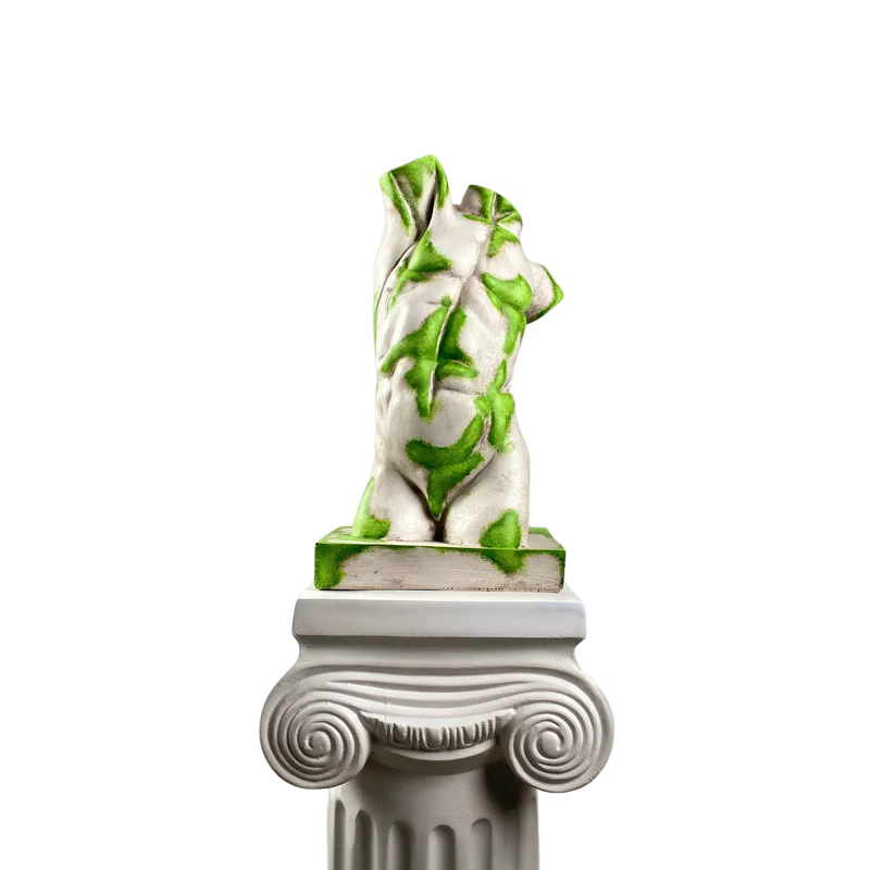 Torso 'Mossy' Pop Art Sculpture, Modern Home Decor - wboxgo.com