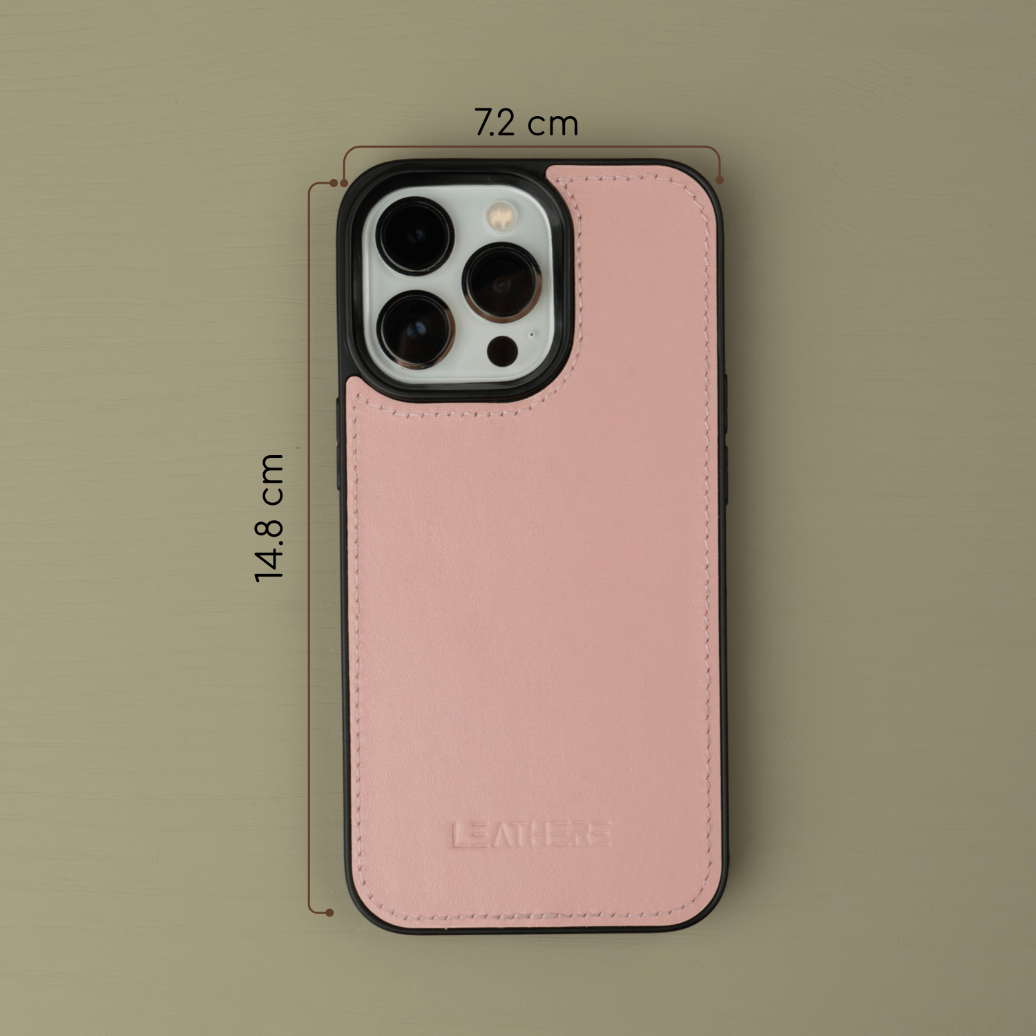 iPhone 16 Series Pink Leather Wallet Case - New York
