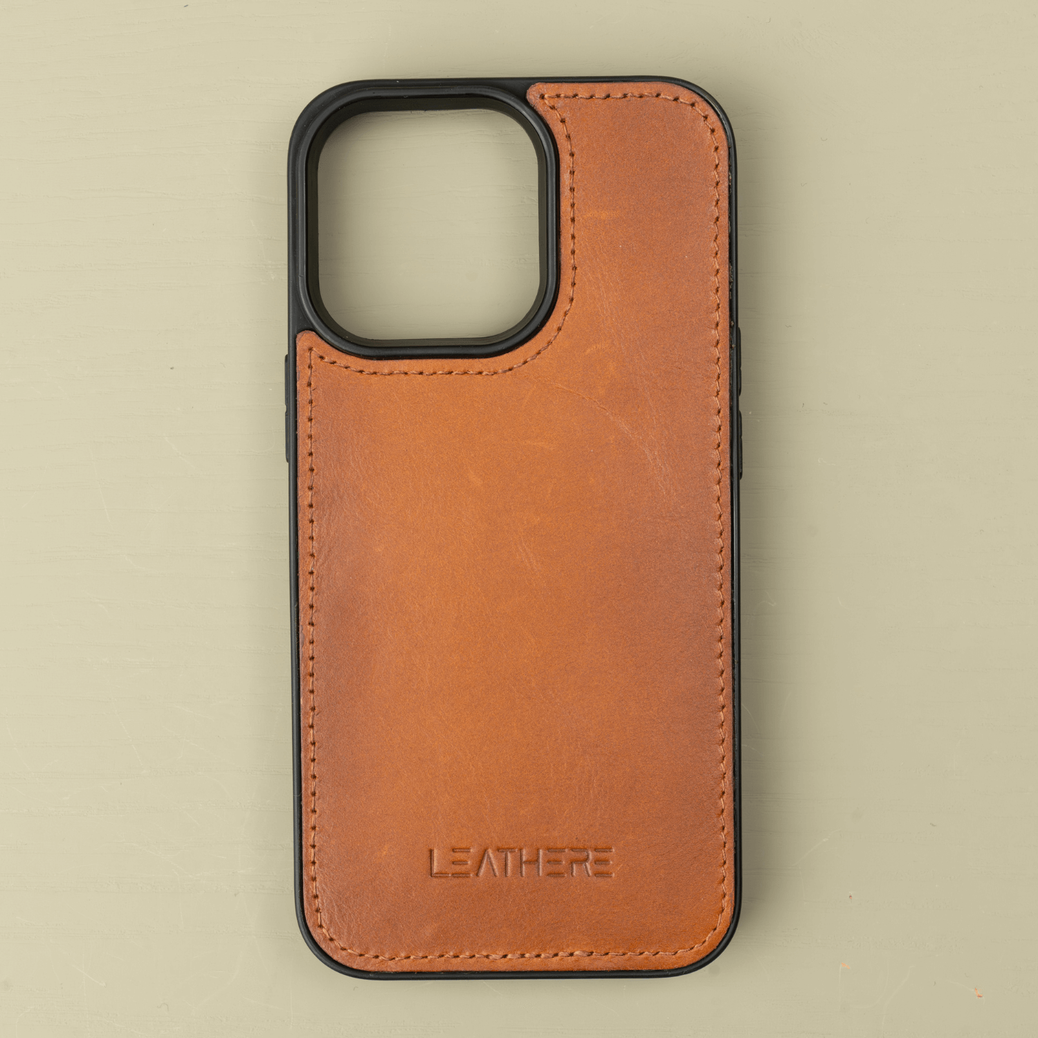 iPhone 17 Series Rustic Brown Leather Wallet Case - New York (pre-order)