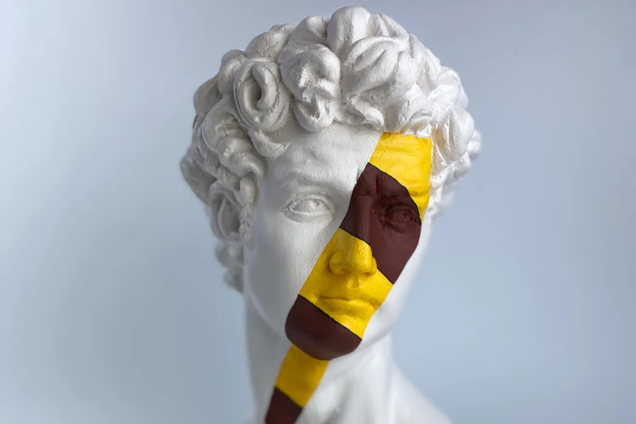 Modern Twist on a Classic: The "Always" David Bust