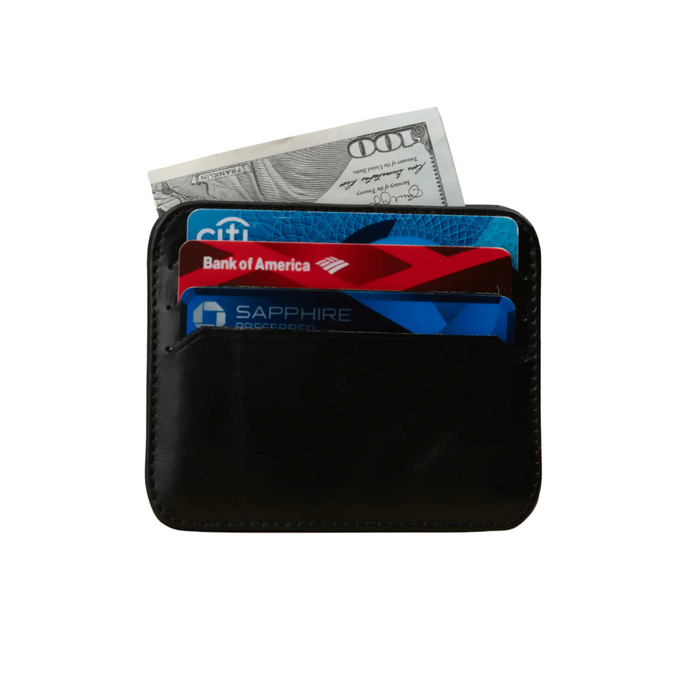 Premium Leather Wallet - Black