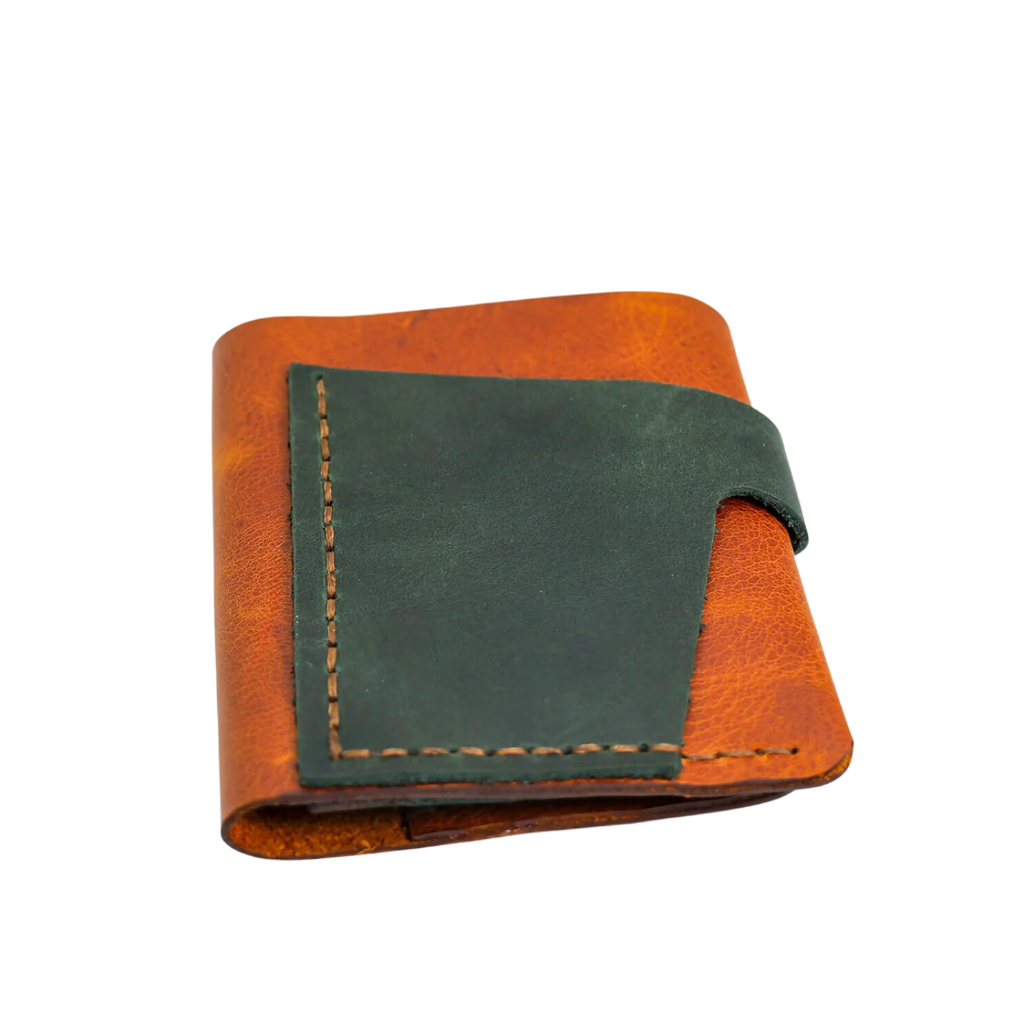 Handcrafted Bi-Fold Leather Wallet – Timeless Elegance