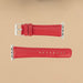 Red Leather Classic Apple Watch Band for All Series - LEATHERE