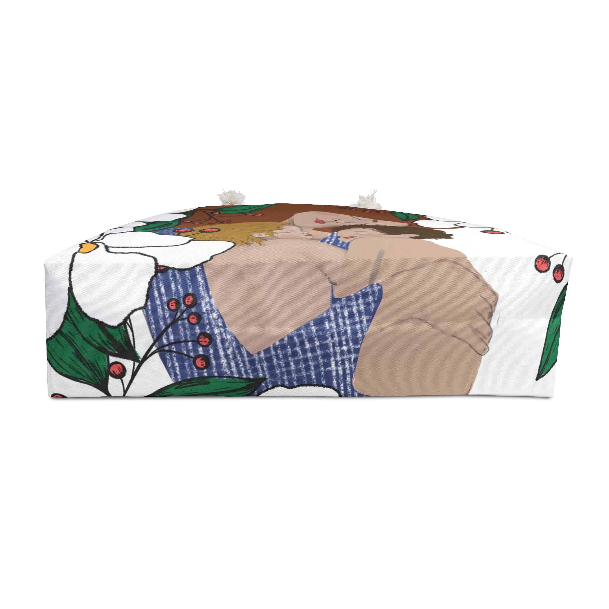 Floral Art Weekender Bag - Travel Tote for Relaxing Getaways