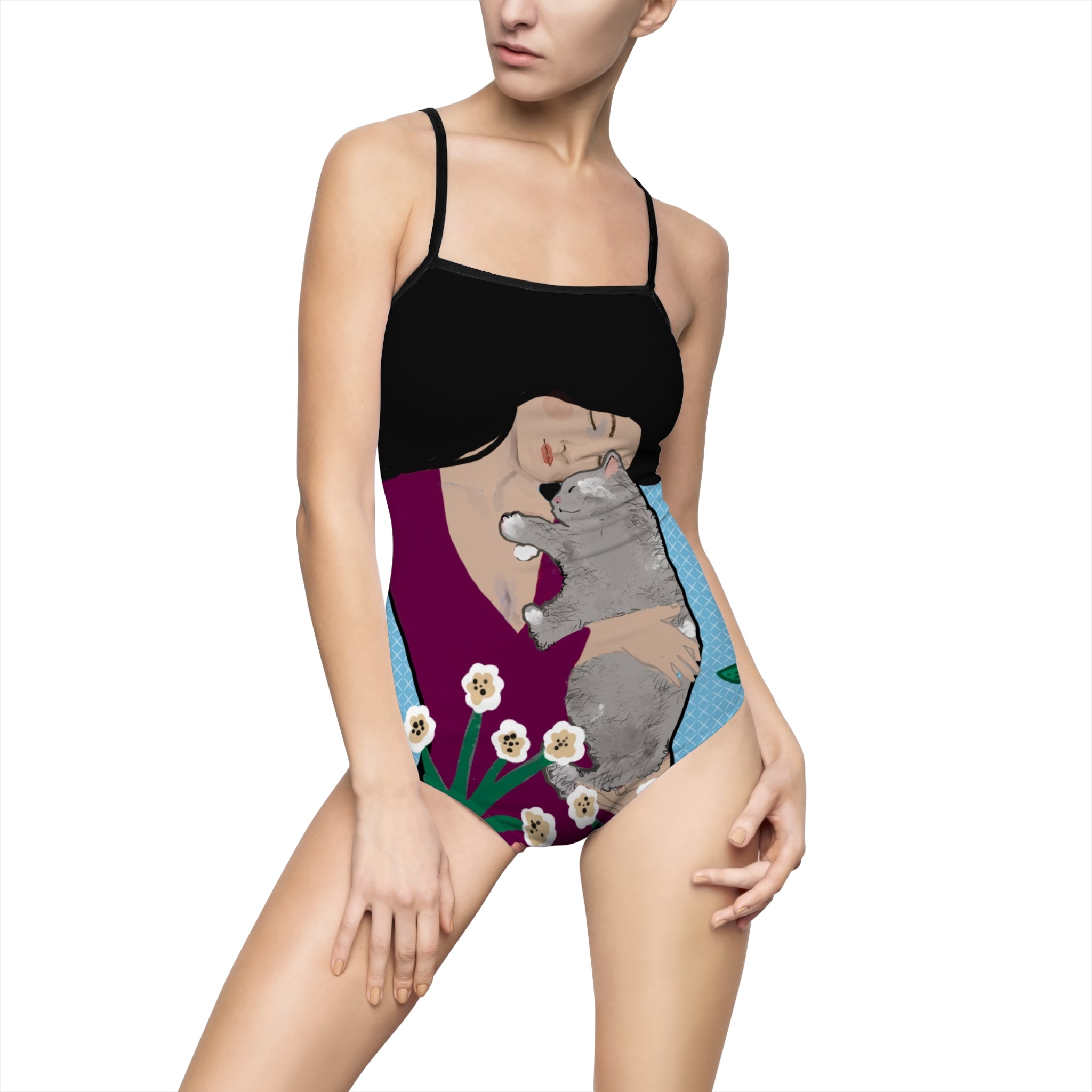 Women's One-piece Swimsuit (AOP)