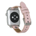 Pink Leather Slim Apple Watch Band with Rivet - LEATHERE