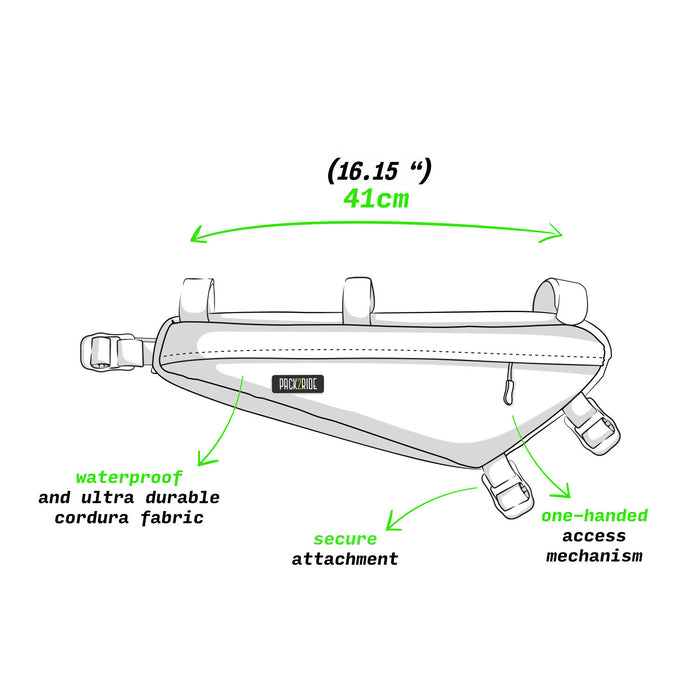 MIRA BIKEPACKING FRAME BAG