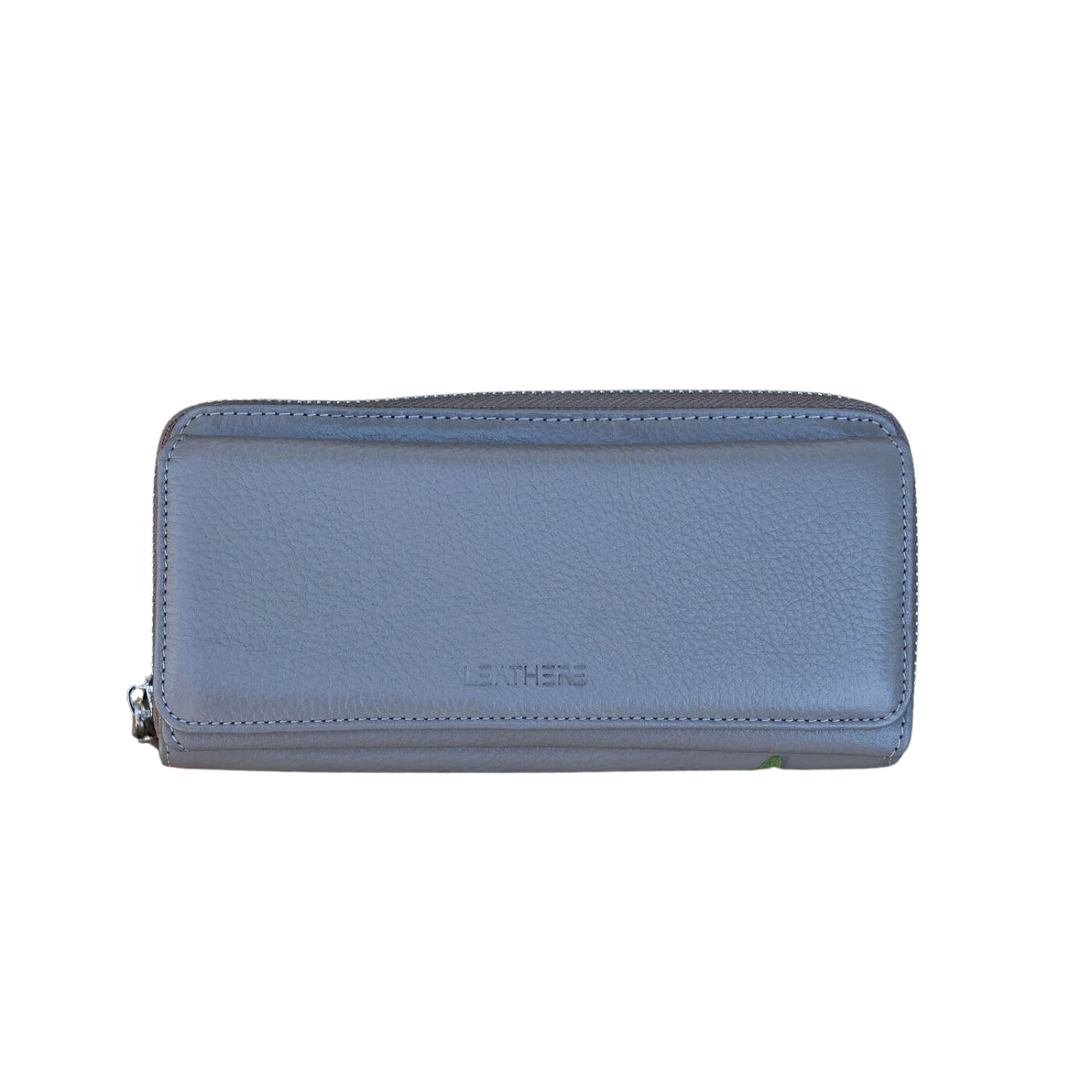 Premium Multi-Card Leather Wallet - Grey - Surprise