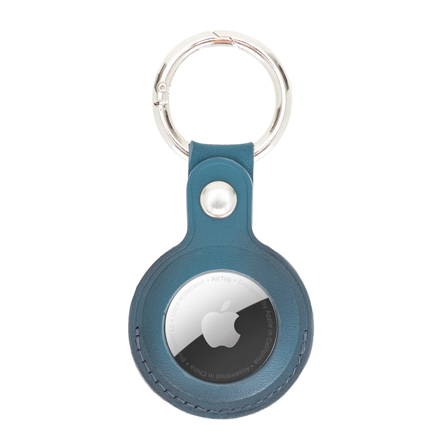 Leather Apple AirTag Keychain Holder - LEATHERE