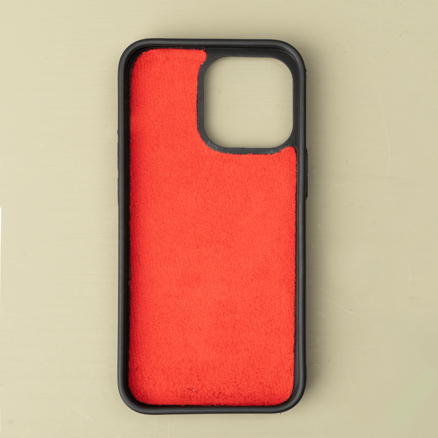 Red Leather iPhone 16 Series Snap-On Case - LEATHERE