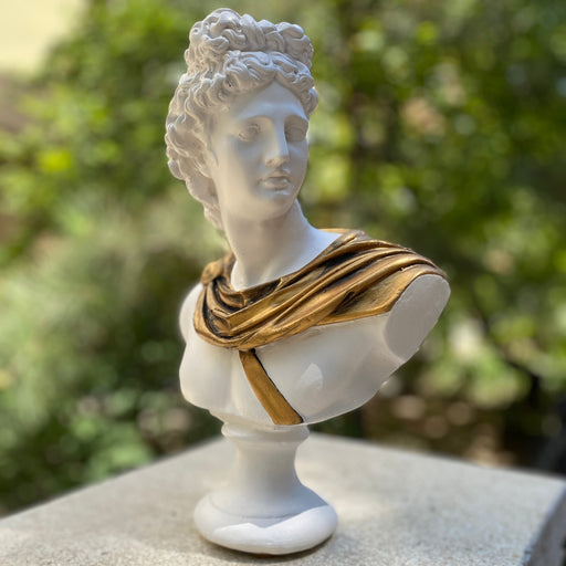 Apollo 'Golden Cloak' Pop Art Sculpture, Modern Home Decor - wboxgo.com