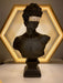 David 'White Mask' Pop Art Sculpture, Modern Home Decor - wboxgo.com