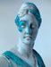 Artemis 'Blue Coral' Pop Art Sculpture, Modern Home Decor - wboxgo.com