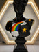 David 'Rainbow' Pop Art Sculpture, Modern Home Decor, Large Sculpture - wboxgo.com