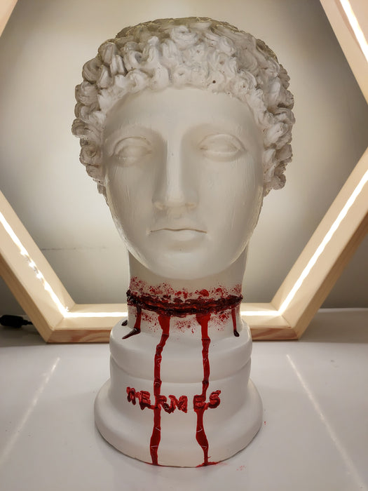 Hermes 'Cut Throat' Pop Art Sculpture, Modern Home Decor - wboxgo.com