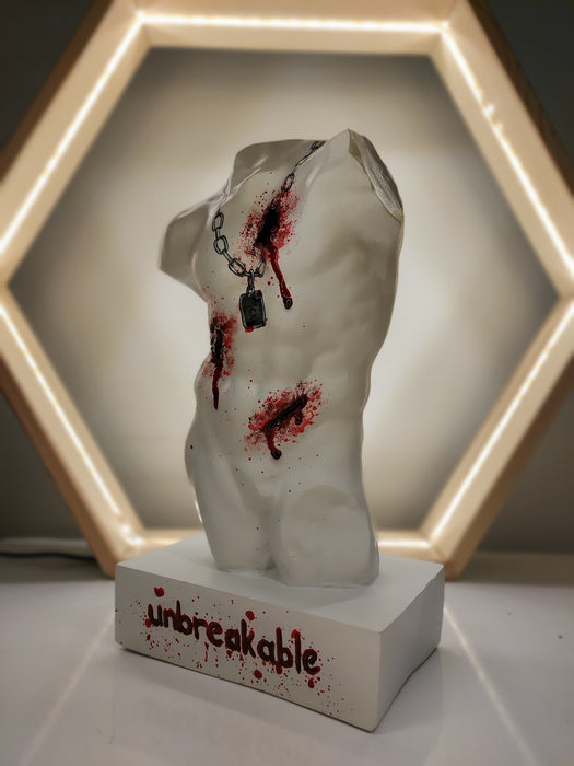 Torso 'Unbreakable' Pop Art Sculpture, Modern Home Decor - wboxgo.com