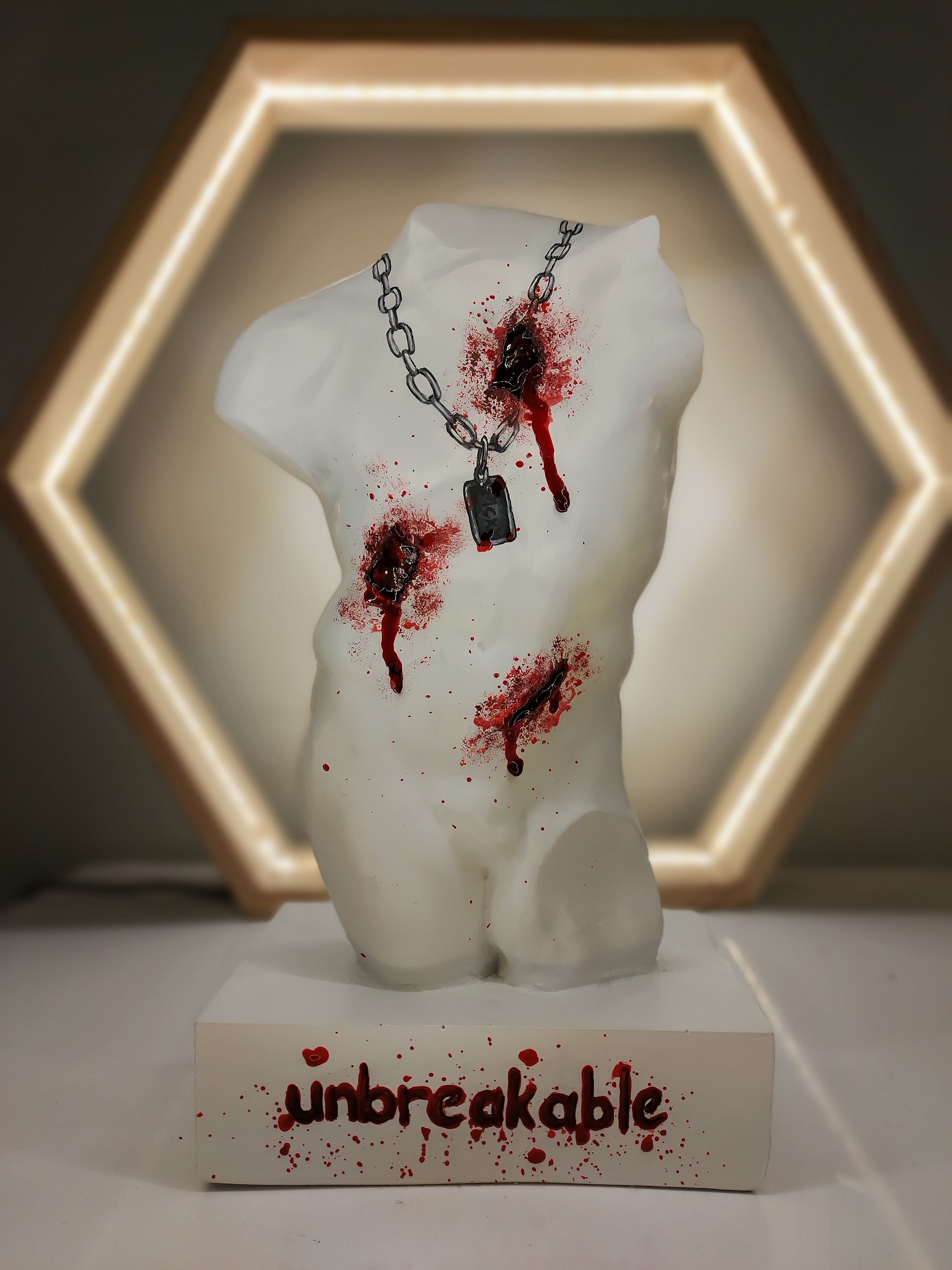 Torso 'Unbreakable' Pop Art Sculpture, Modern Home Decor - wboxgo.com