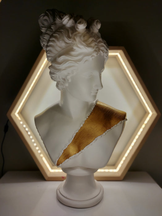 Diana 'Gold Belt' Pop Art Sculpture, Modern Home Decor - wboxgo.com