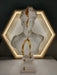 David 'Gold Streak' Pop Art Sculpture, Modern Home Decor, Large Sculpture - wboxgo.com