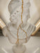 Apollo 'Gold Streak' Pop Art Sculpture, Modern Home Decor - wboxgo.com