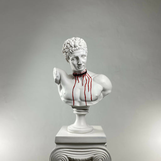 Hermes 'Cut Throat' Pop Art Sculpture, Modern Home Decor, Large Sculpture - wboxgo.com