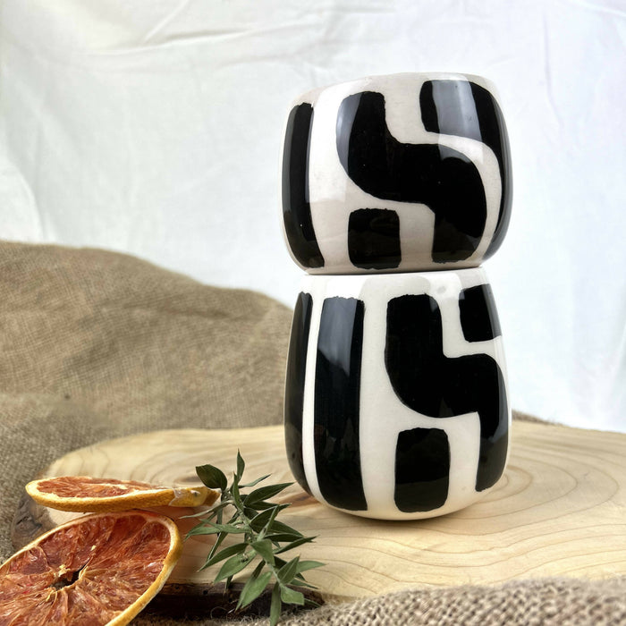 "Bold" Large Ceramic Mug, Design Ceramic Kitchenware
