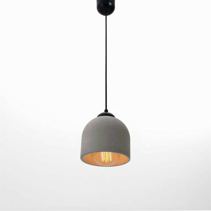 Raw Concrete Pendant Lamp, Stone Chandelier, Designer Hanging Lights, Scandinavian Design, Concrete Accessories