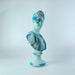 Artemis 'Blue Coral' Pop Art Sculpture, Modern Home Decor - wboxgo.com