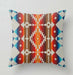 Rug Design Pillow Covers|Terracotta Southwestern Cushion Case|Decorative Aztec Print Ethnic Home Decor|Farmhouse Style Geometric Pillow Case - wboxgo.com