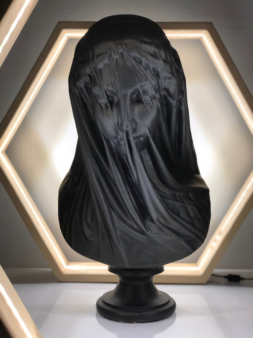 Mariam 'Black' Pop Art Sculpture, Modern Home Decor - wboxgo.com