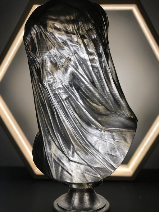 Mariam 'Silver' Pop Art Sculpture, Modern Home Decor - wboxgo.com