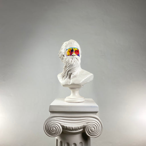 Poseidon 'Art Mask' Pop Art Sculpture, Modern Home Decor - wboxgo.com