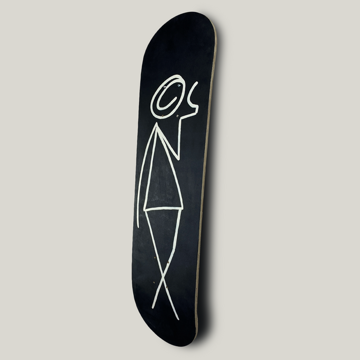 Skateboard Wall Art Set, "Dark" Hand-Painted Wall Decor Set of 3 - wboxgo.com