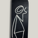 Skateboard Wall Art Set, "Dark" Hand-Painted Wall Decor Set of 3 - wboxgo.com