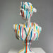 Artemis 'Colorfall' Pop Art Sculpture, Modern Home Decor - wboxgo.com