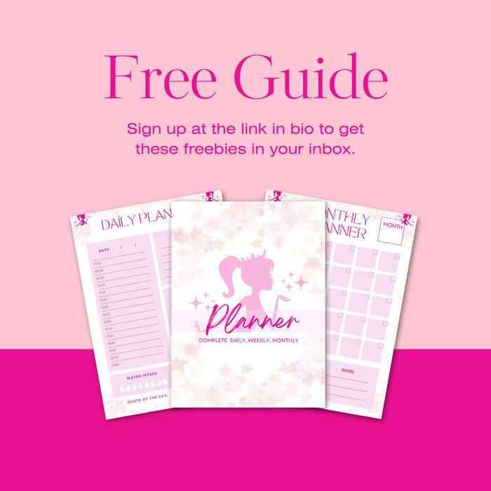 Barbie Design daily weekly monthly planner