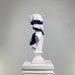 David 'Blue Wave' Pop Art Sculpture, Modern Home Decor, Large Sculpture - wboxgo.com