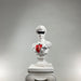 David 'Eye of Heart' Pop Art Sculpture, Modern Home Decor, Large Sculpture - wboxgo.com