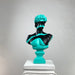 David 'Green Wave' Pop Art Sculpture, Modern Home Decor, Large Sculpture - wboxgo.com