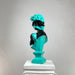 David 'Green Wave' Pop Art Sculpture, Modern Home Decor, Large Sculpture - wboxgo.com