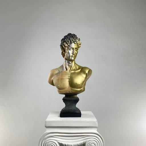 David 'Lux' Pop Art Sculpture, Modern Home Decor, Large Sculpture - wboxgo.com