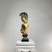 David 'Lux' Pop Art Sculpture, Modern Home Decor, Large Sculpture - wboxgo.com