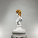 David 'Melting Gold' Pop Art Sculpture, Modern Home Decor, Large Sculpture - wboxgo.com