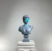 David 'Pastel' Pop Art Sculpture, Modern Home Decor, Large Sculpture - wboxgo.com