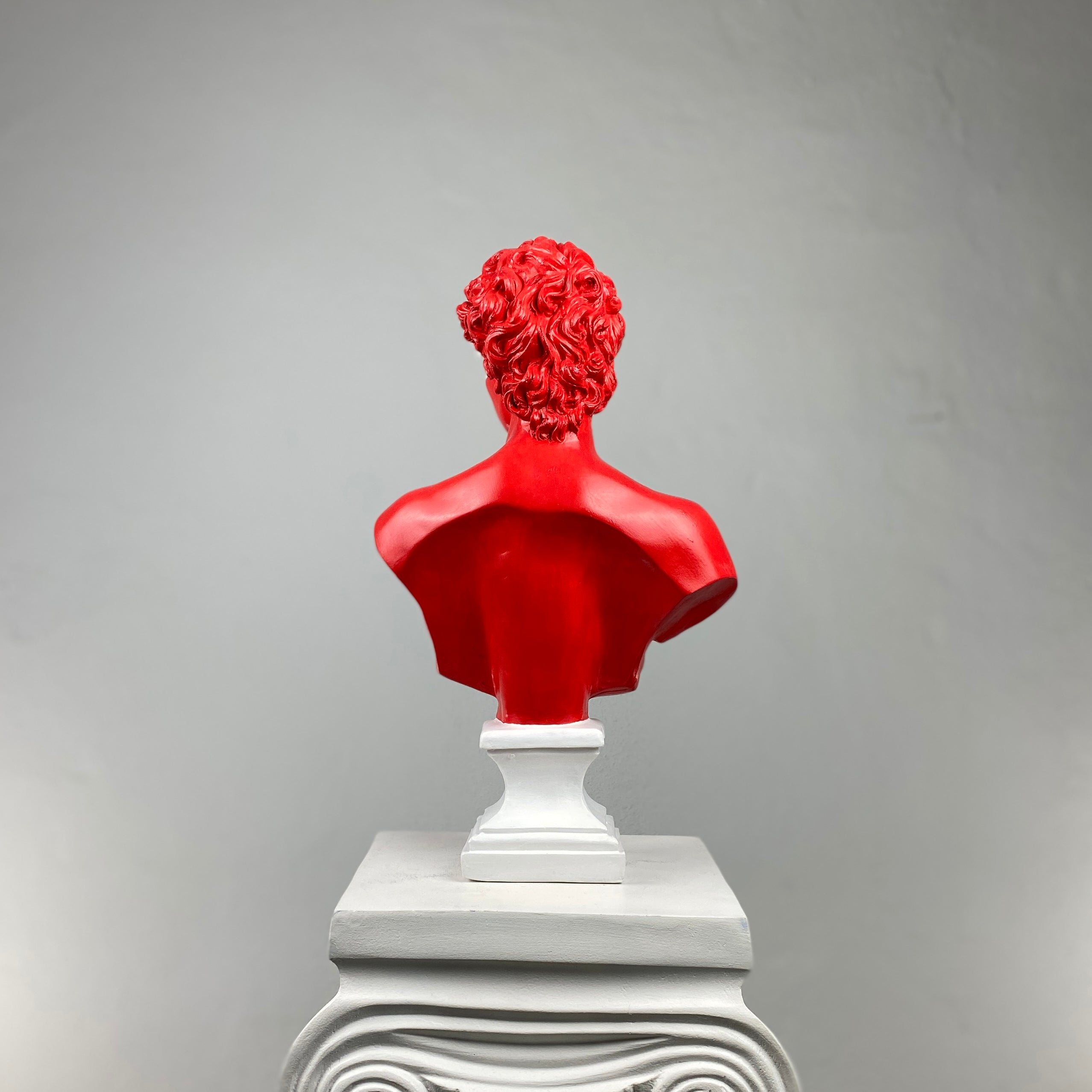 David 'Supreme' Pop Art Sculpture, Modern Home Decor, Large Sculpture - wboxgo.com